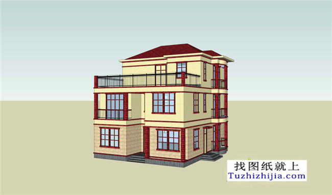 造價30萬以內(nèi)的三層農(nóng)村房屋設(shè)計圖紙及效果圖
