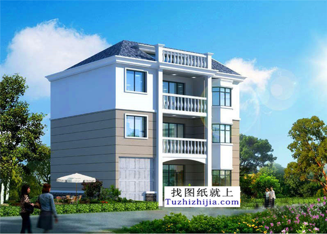 25萬左右的農(nóng)村房屋建筑施工設(shè)計圖紙