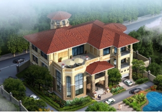 100萬以內(nèi)的豪華三層自建別墅設計圖紙及效果圖