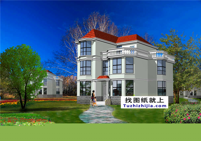 現代簡約130平米三層自建房屋別墅施工設計圖紙及效果圖