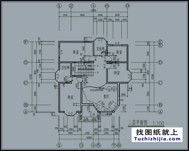 現代簡約130平米三層自建房屋別墅施工設計圖紙及效果圖