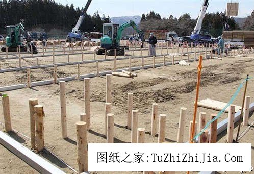 日本震后的簡易住宅