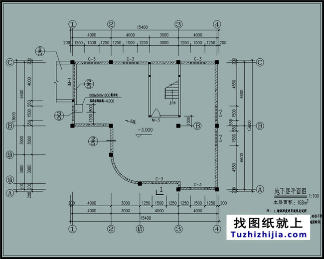 造價65萬左右的三層歐式別墅房屋設(shè)計施工CAD圖紙及效果圖