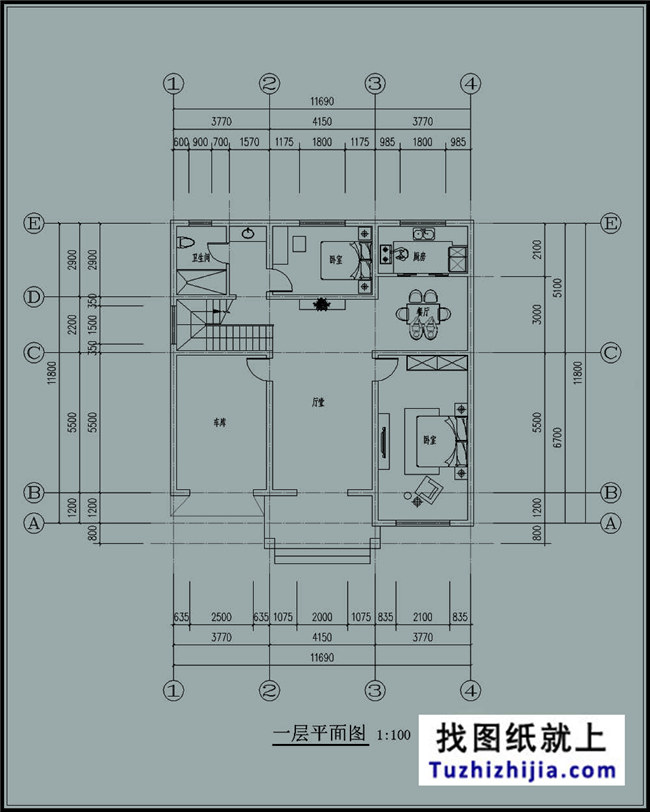 135平米的新農(nóng)村自建三層房屋設(shè)計(jì)圖紙及效果圖