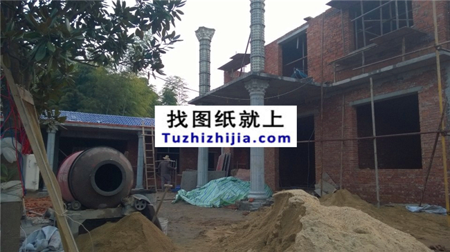 岳陽李總二層半房屋小別墅的蓋房施工全程直播！