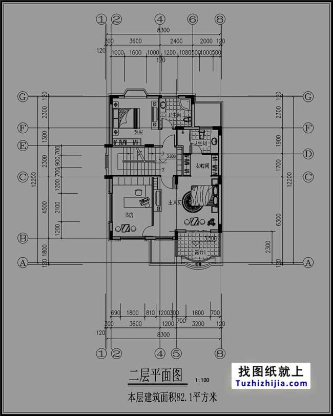 90平方米三層小別墅設(shè)計(jì)圖紙，帶效果圖
