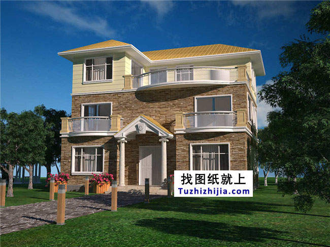 140平方米三層別墅設(shè)計圖紙