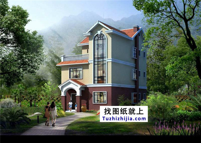 三層農(nóng)村小住宅設(shè)計圖紙