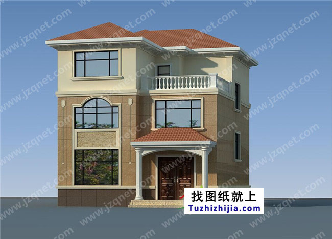 130平方米新農(nóng)村三層房屋設(shè)計圖紙