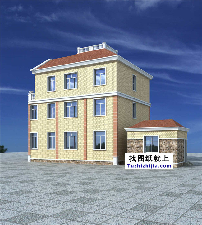 最新小別墅設(shè)計圖，復(fù)式三層，外觀非常漂亮