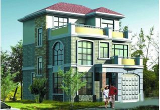 小戶型三層別墅設(shè)計(jì)圖紙，適合新農(nóng)村自建