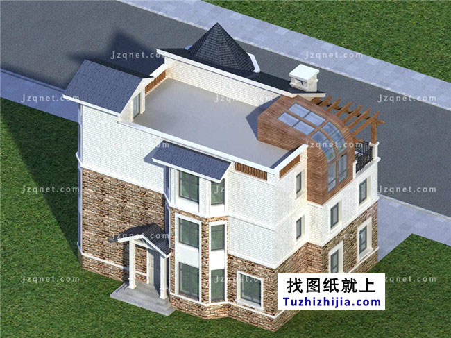 獨(dú)棟三層樓房設(shè)計(jì)圖紙及效果圖，農(nóng)村蓋房推薦