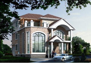 廣東新農(nóng)村三層別墅設(shè)計(jì)圖紙及效果圖，廣東自建推薦