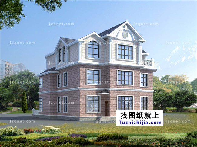 歐式三層農(nóng)村房屋設(shè)計圖紙，歐式住宅圖推薦