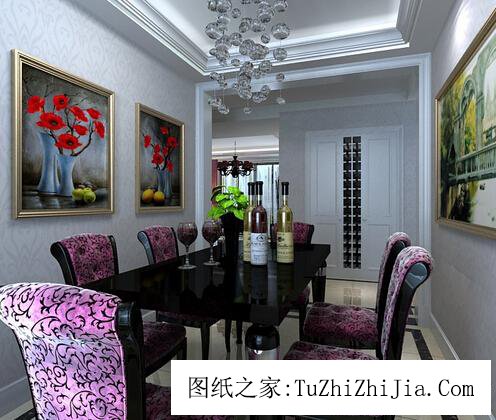 餐廳壁畫風(fēng)景講究 營造別樣情調(diào)