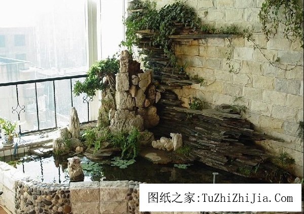 室內(nèi)假山風(fēng)景：如何人財(cái)兩旺？