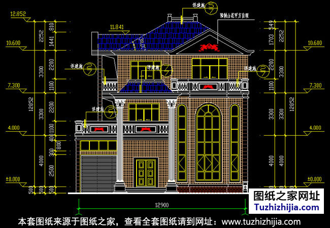 美呆了，農(nóng)村小別墅設計圖展示，造價30萬左右
