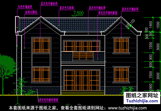 推薦幾款農(nóng)村小別墅設(shè)計圖，自己蓋房的一定要看看哦。