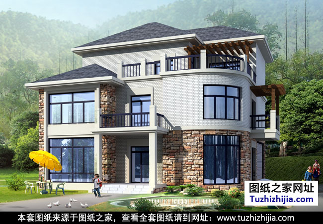 逃離喧囂的城市，帶上農(nóng)村小別墅設(shè)計(jì)圖回家建別墅