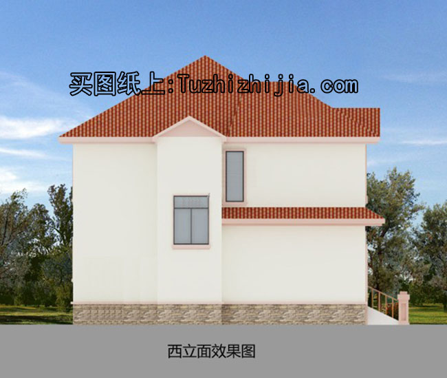 農(nóng)村二層小別墅圖片，二層別墅效果圖及設(shè)計圖