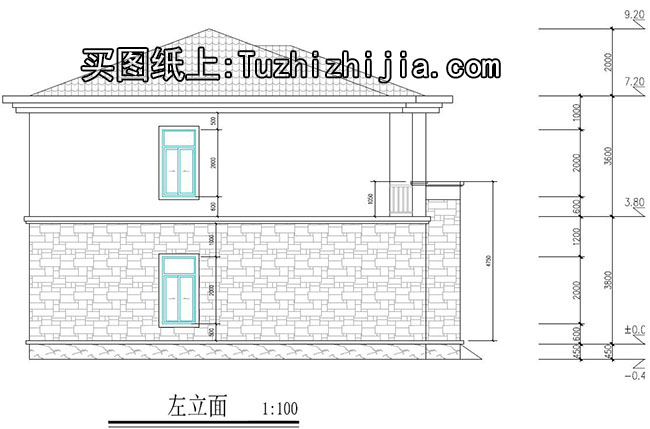 最新：二層別墅圖片大全欣賞！全套建筑施工圖！
