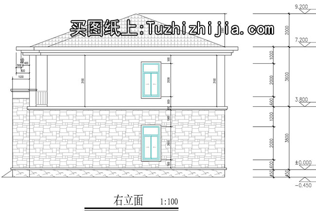 最新：二層別墅圖片大全欣賞！全套建筑施工圖！