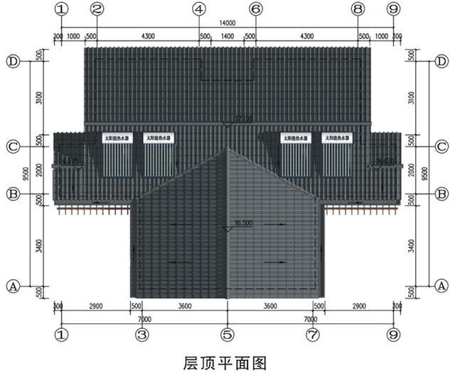 農(nóng)村建房雙拼戶型，首層架空，內(nèi)外雙梯，帶平面圖！