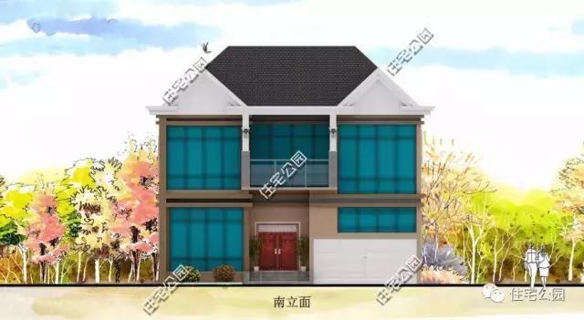 獨棟小別墅設(shè)計方案，旋轉(zhuǎn)樓梯帶夾層，怎么做到的？