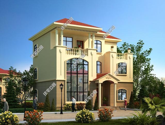 回農(nóng)村，自建三層小別墅設(shè)計(jì)！分享最新圖紙！