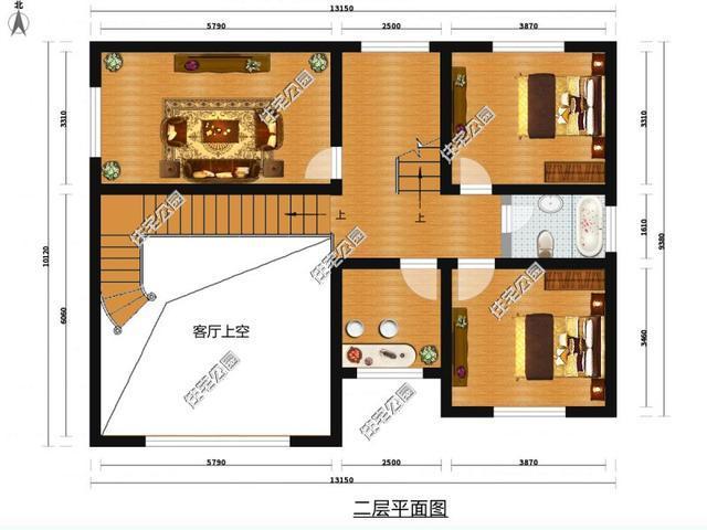 回農(nóng)村，自建三層小別墅設(shè)計(jì)！分享最新圖紙！