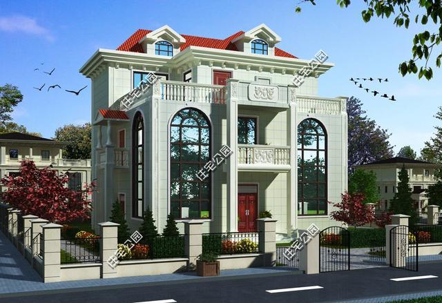 回農(nóng)村，自建三層小別墅設(shè)計(jì)！分享最新圖紙！