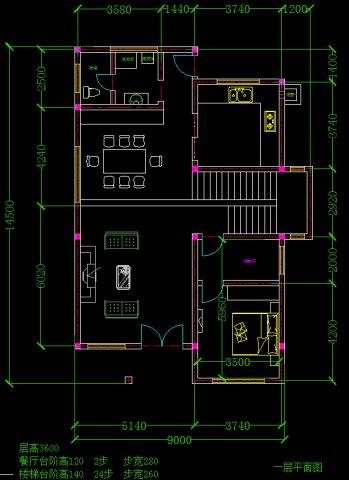 新農(nóng)村別墅設(shè)計圖，三層溫馨小居接地氣！