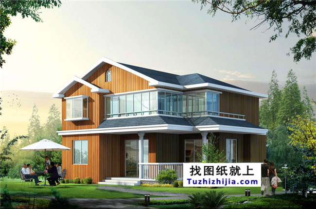 5套農(nóng)村現(xiàn)代別墅效果圖+平面圖，這才是我要的養(yǎng)老別墅！