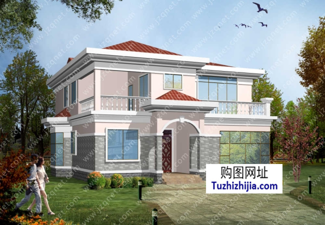 5套農(nóng)村現(xiàn)代別墅效果圖+平面圖，這才是我要的養(yǎng)老別墅！