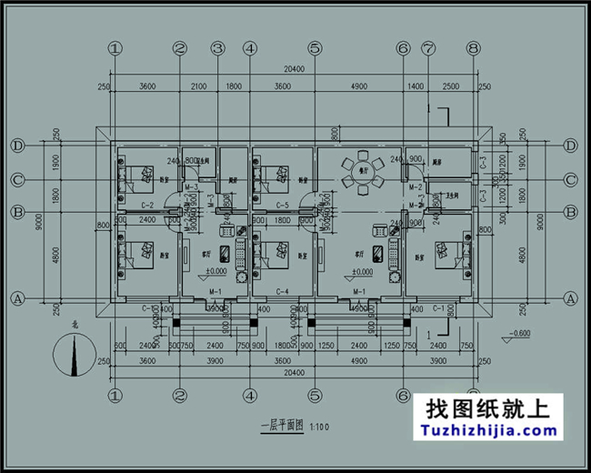 農(nóng)村雙拼別墅設(shè)計(jì)圖，適合有兩個(gè)兄弟的家庭自建！