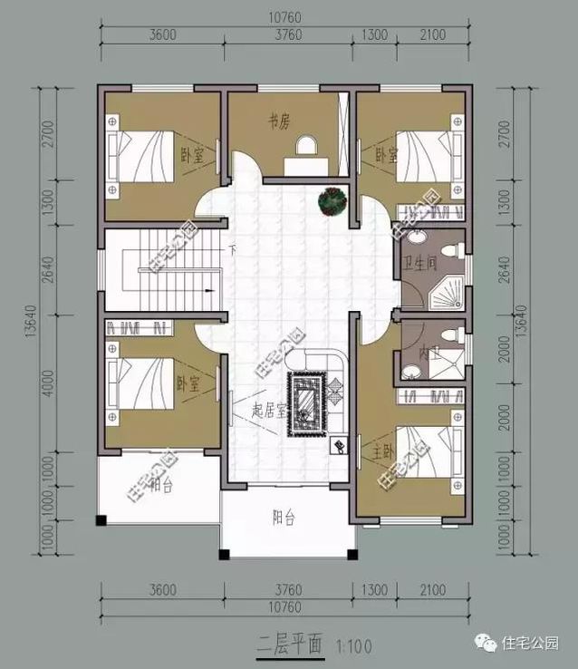 10X13米農(nóng)村二層別墅，實用清爽，23萬建成！