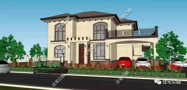 農(nóng)村2層別墅16X15米，經(jīng)典戶型、經(jīng)濟(jì)實(shí)用