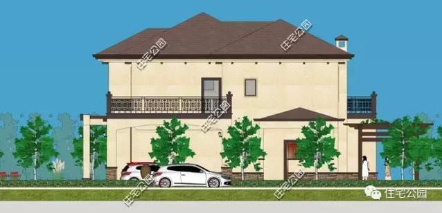 農(nóng)村2層別墅16X15米，經(jīng)典戶型、經(jīng)濟(jì)實(shí)用