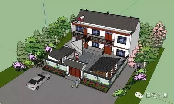 20萬(wàn)農(nóng)村小別墅就是好，能養(yǎng)鴨有菜園，10套帶小院的別墅分享！