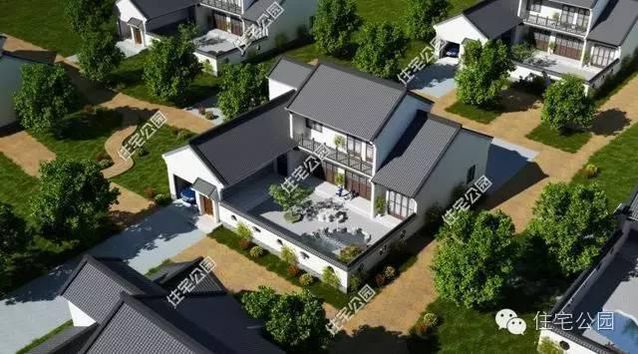 20萬(wàn)農(nóng)村小別墅就是好，能養(yǎng)鴨有菜園，10套帶小院的別墅分享！