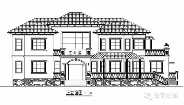 17X24米的農(nóng)村別墅房子，兩種配色選哪個(gè)？