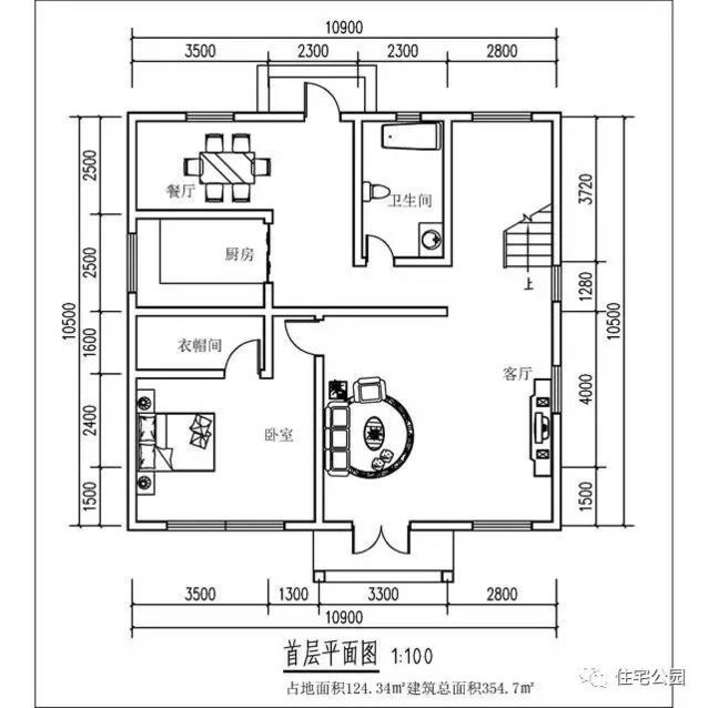 農(nóng)村10X10米3層別墅，實拍戶型，28萬！