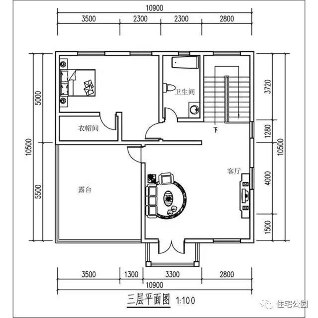 農(nóng)村10X10米3層別墅，實拍戶型，28萬！