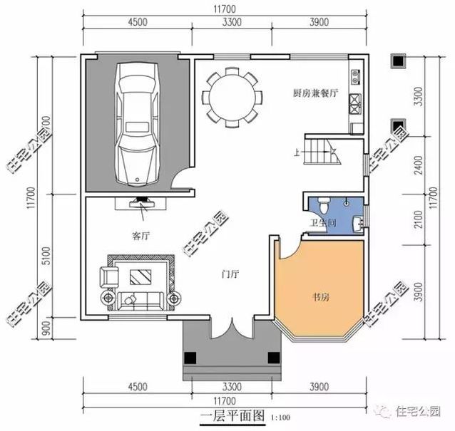 11X11米農(nóng)村28萬自建別墅，弧形采光窗、實用！