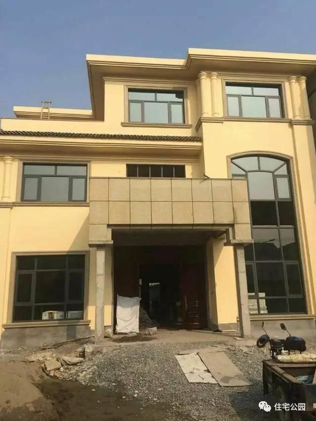 11X9米農(nóng)村2層半別墅，30萬建毛坯、實(shí)拍！