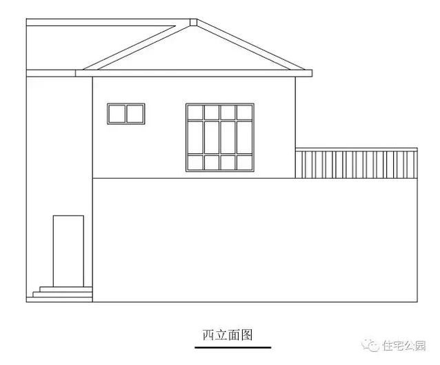 9.9X11.5米中式別墅設(shè)計，田園舒適、有車位有菜園