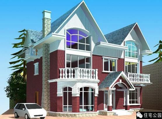 13X11米農(nóng)村別墅，臥室多、還洋氣！