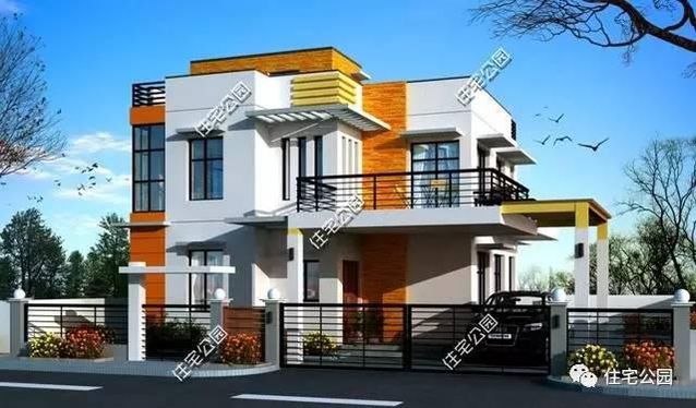 5套現(xiàn)代風(fēng)格別墅，80、90后喜愛(ài)的戶型！含平面