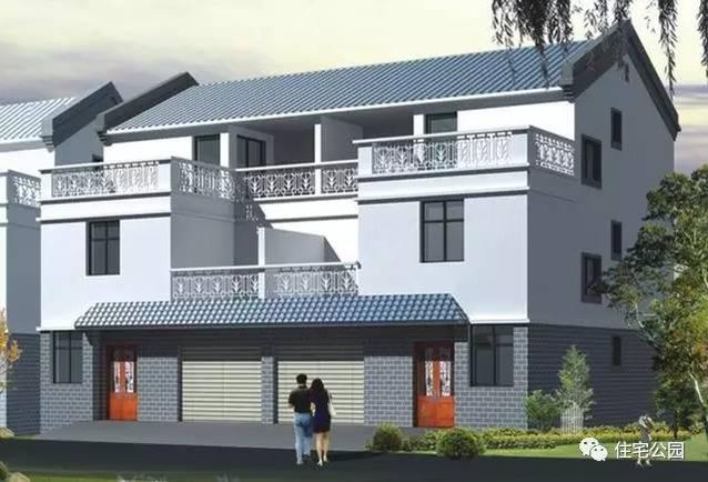 2套實(shí)用的雙拼別墅，7米面寬怎樣布局？