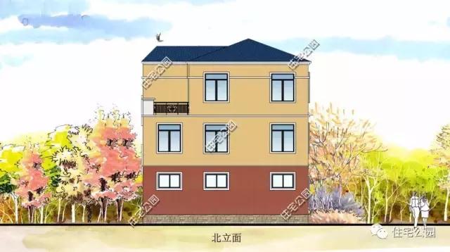 10X15米3層農(nóng)村別墅設計，6室2廳，27萬造好，含全圖！